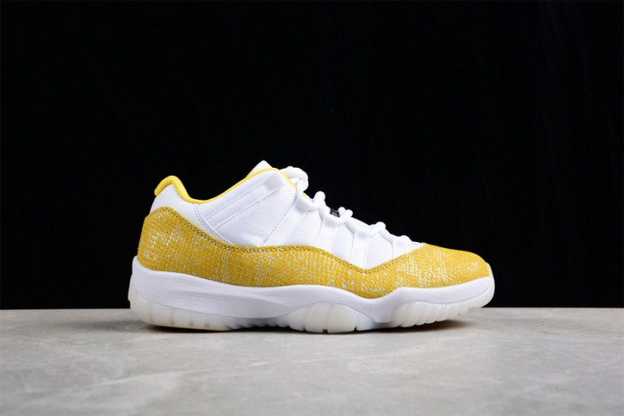 air jordan 11 low “yellow snakeskin” ah7860-107