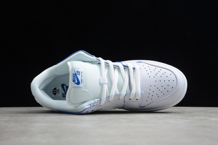 nike sb dunk low premium white game royal cj6884-100