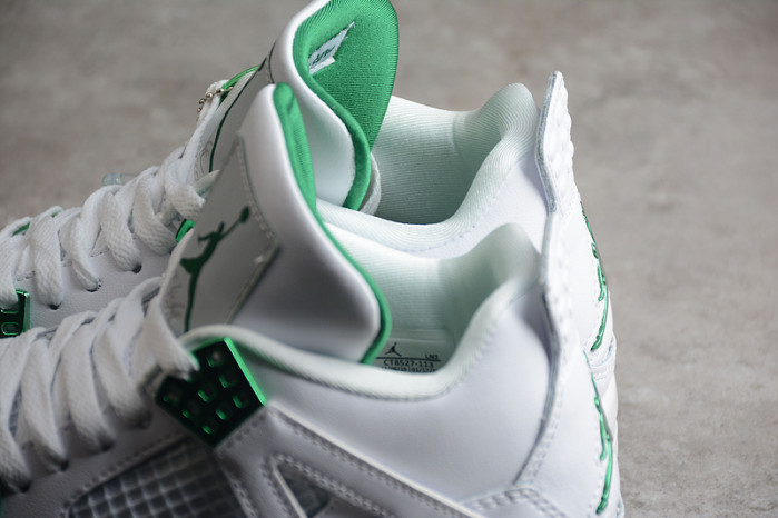 air jordan 4 retro metallic green ct8527-113
