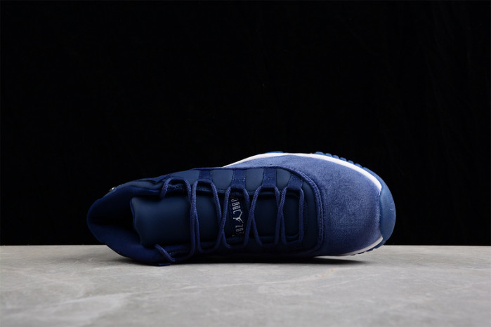 air jordan 11 velvet “midnight navy” ar0715-441