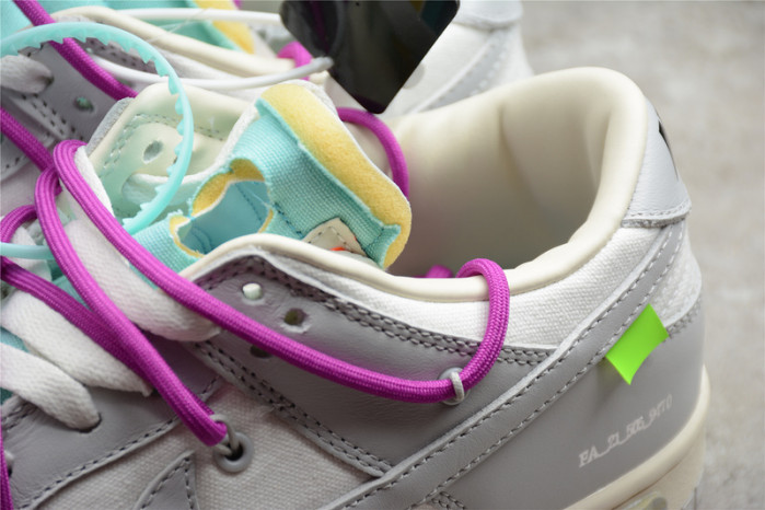 nike dunk low ofw lot 21 dm1602-100