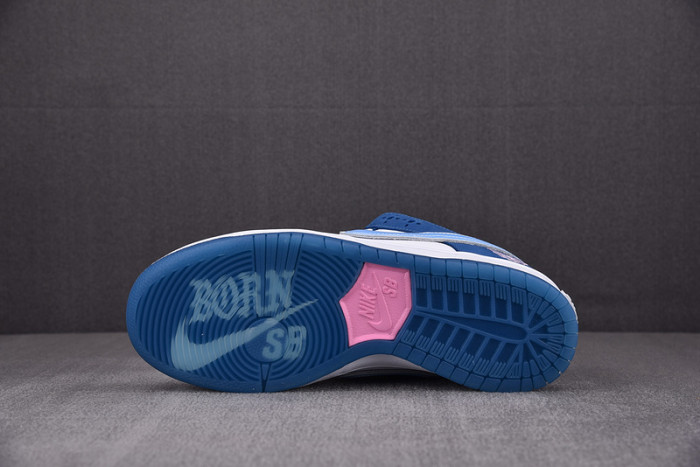nike sb dunk low born x raised one block at a time fn7819-400