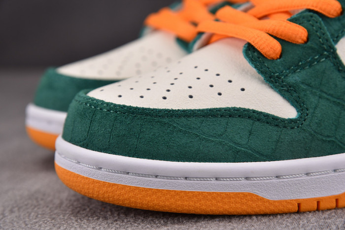nike sb dunk low legion pine kumquat 304292-383
